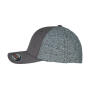 Flexfit Trucker Melange Mesh - Black/Grey Melange - S/M